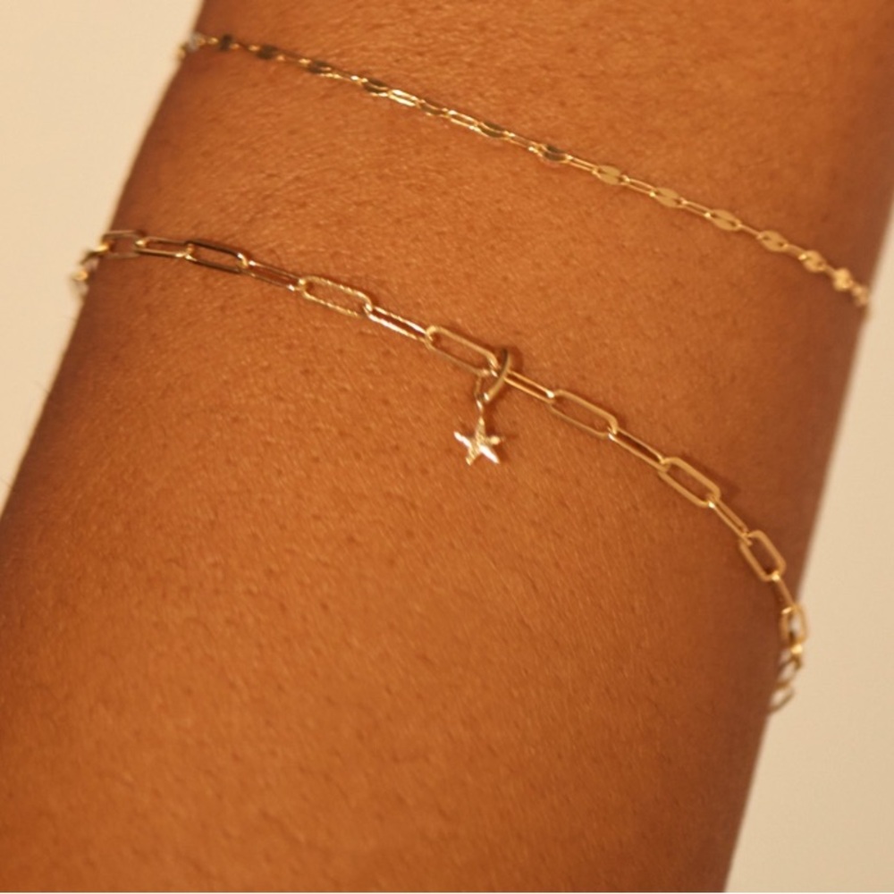 Catbird NYC Tiniest Gold Star Charm - Picture 6 of 8